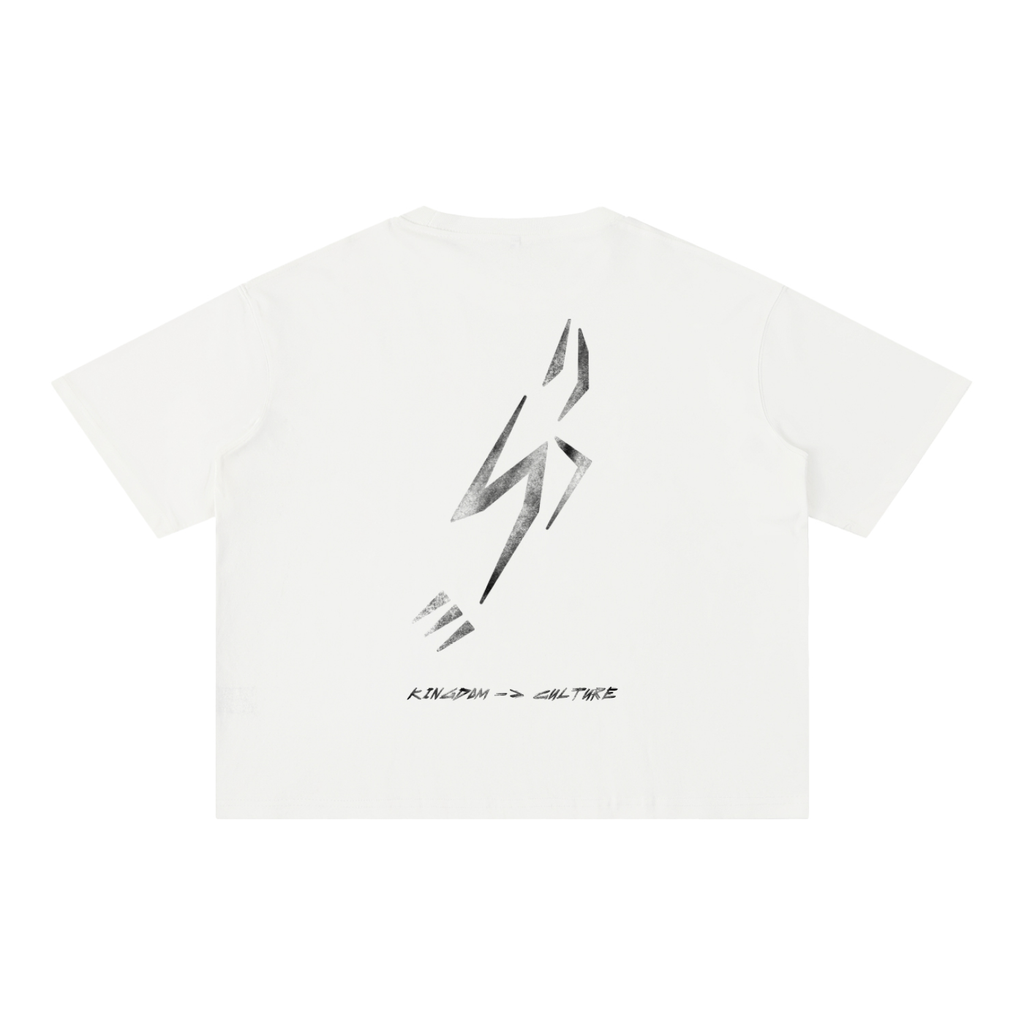 Mineral Wash Boxy Cotton T-Shirt