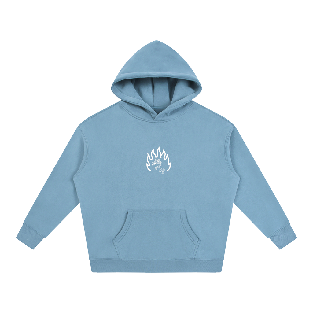‘Poloa’ Oversize Fleeced Hoodie