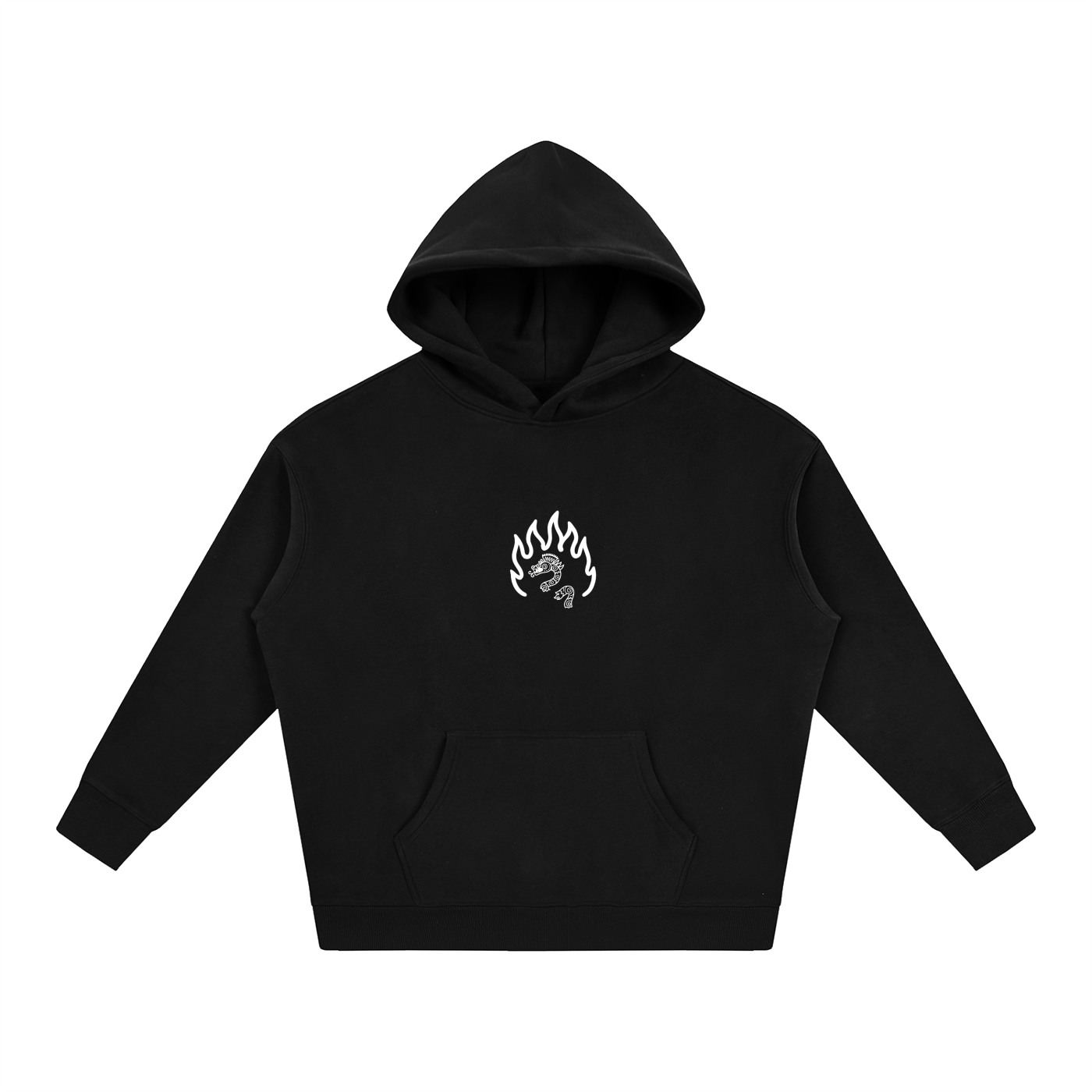 ‘Poloa’ Oversize Fleeced Hoodie