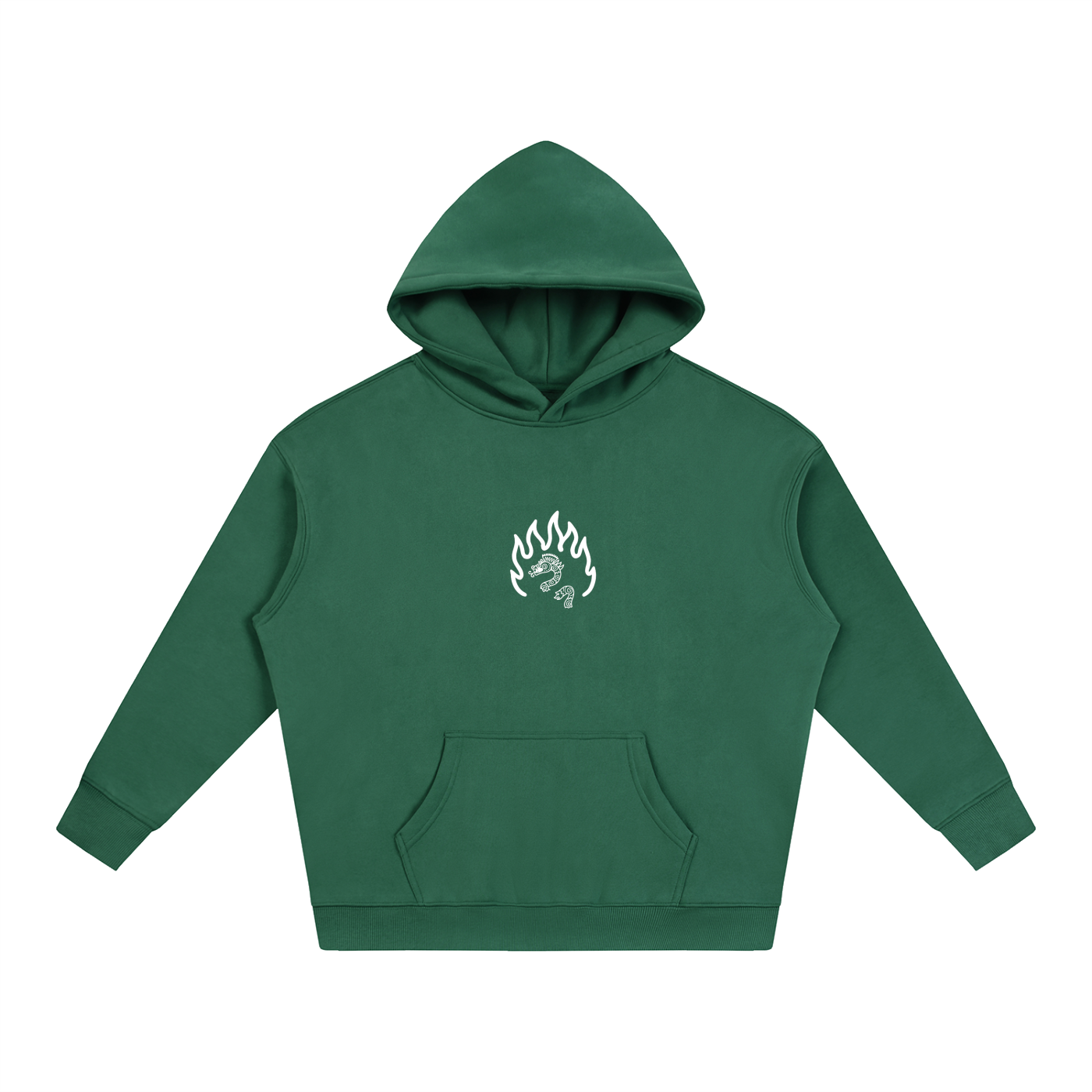 ‘Poloa’ Oversize Fleeced Hoodie